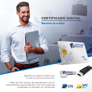 Renovação online do Certificado Digital - FCDL-RS - Federação das